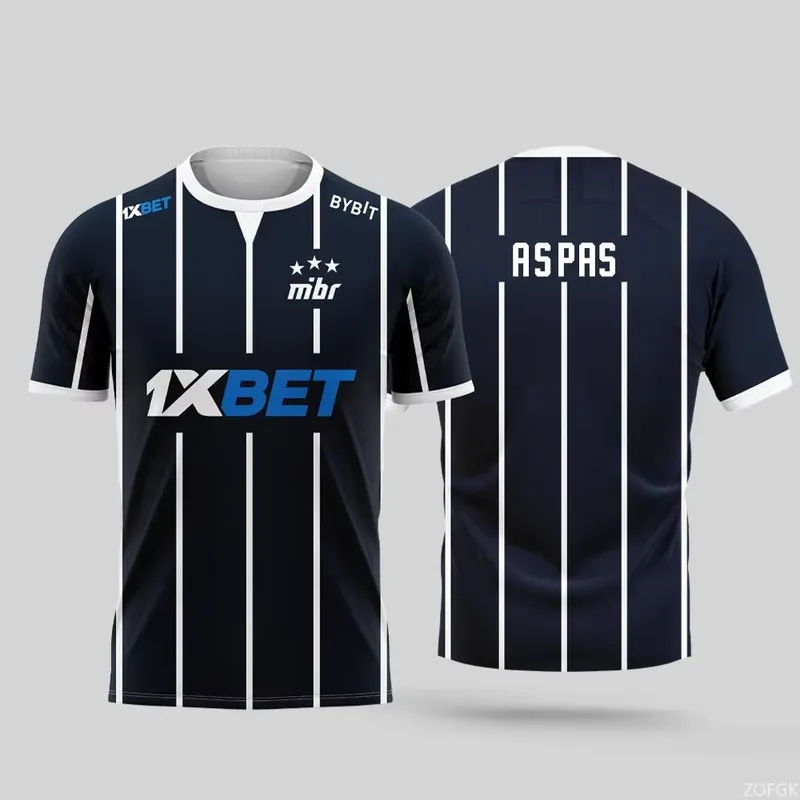 Esports Gaming Jersey - 2026 MIBR Team Gaming Jersey Aspas