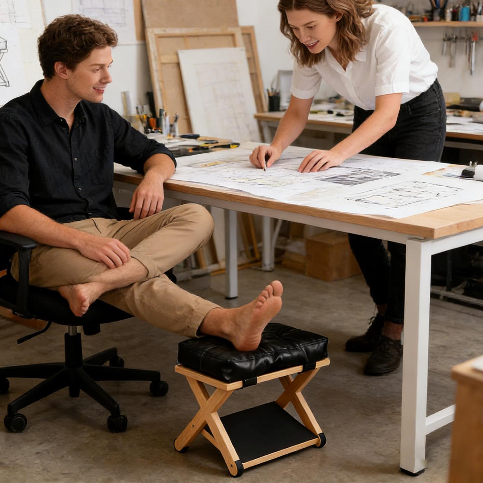 Under Desk Foot Rest Wooden Do - Footrest Under Desk review and price