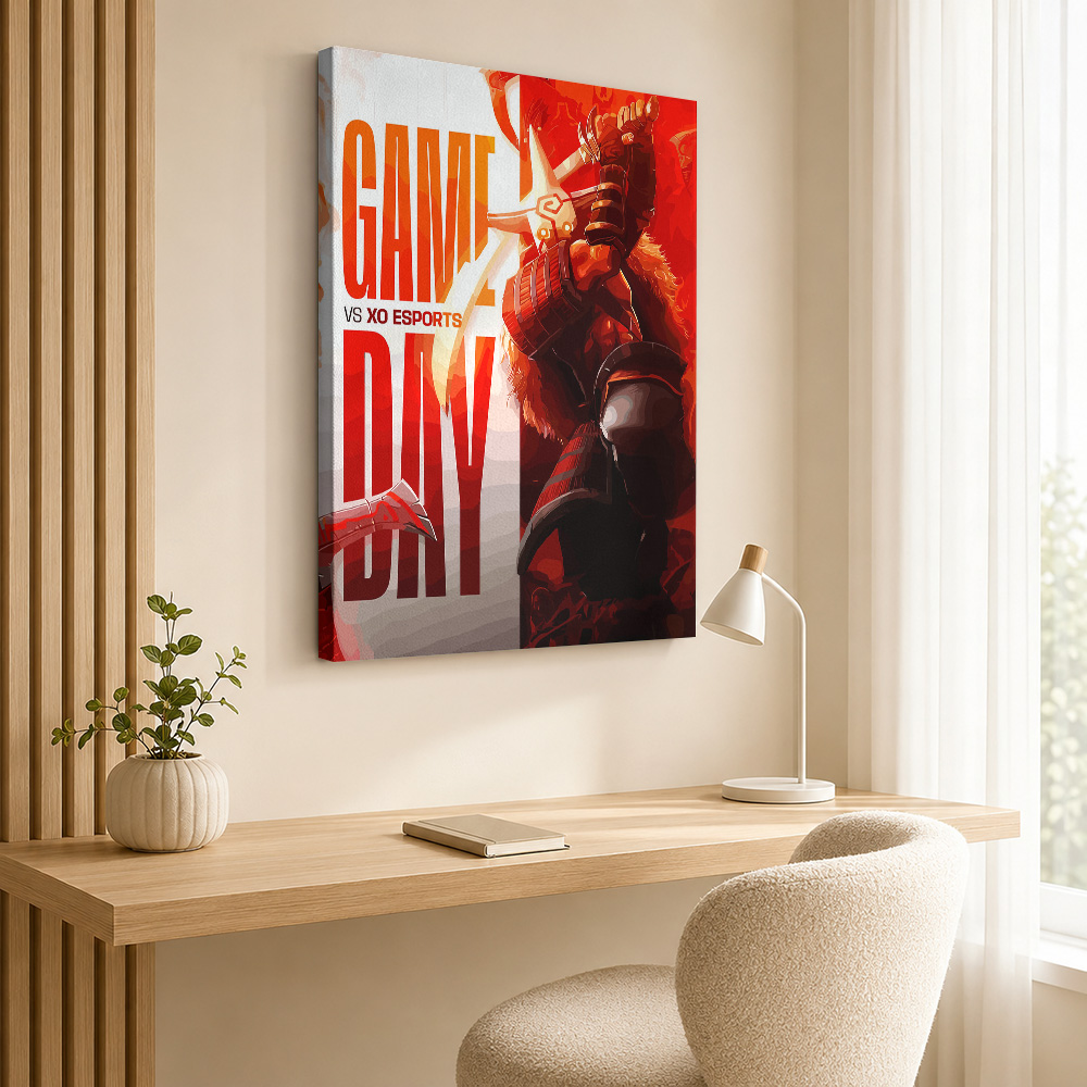 Game Day VS XO Esports Framed  - Esports Gaming Photo review and price