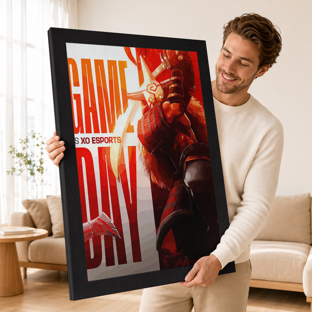 Game Day VS XO Esports Framed  - Esports Gaming Photo review and price