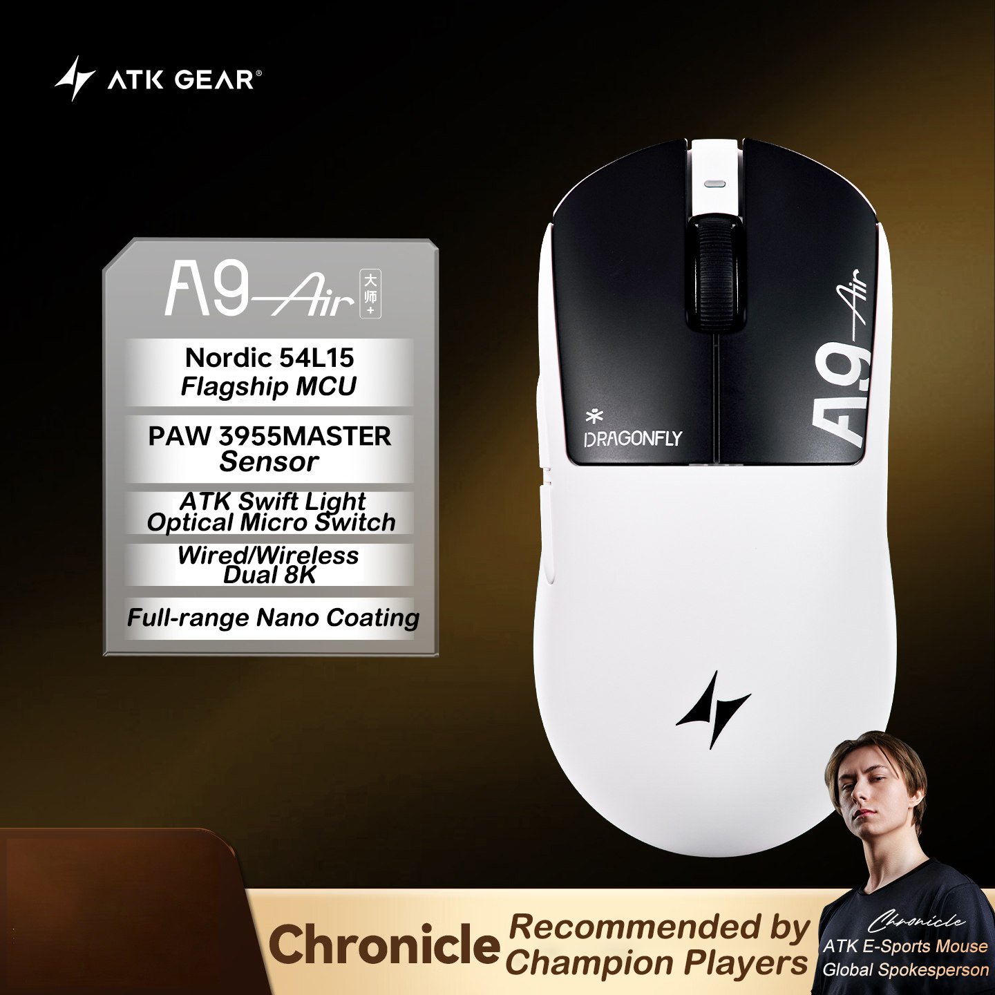 ATK A9 Air Ultimate Plus Gamin - Ultimate Esports Gaming review and price
