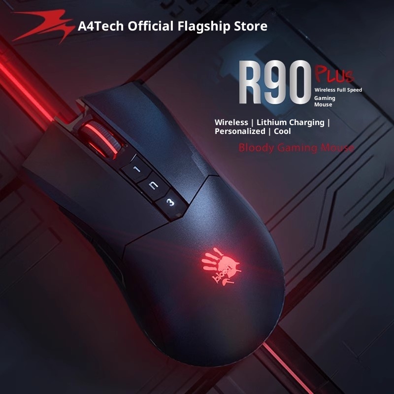 Bloody R90 PLUS Wireless Mouse - Esports Gaming Mouse Wireless review and price