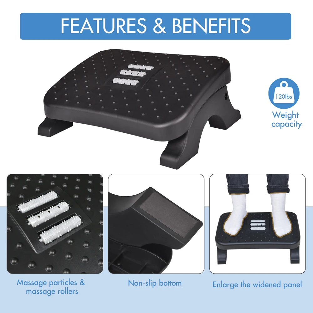 Ergonomic Under Desk Footrest  - Footrest Under Desk review and price