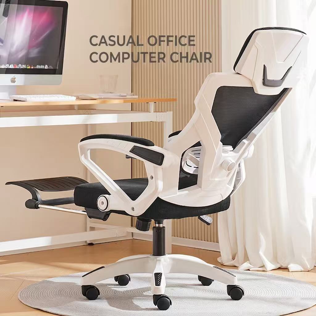 Ergonomic Gaming Office Chair  - Footrest Under Desk review and price