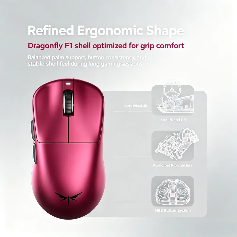 VGN Dragonfly F1 V5 Wireless G - Esports Gaming Mouse Wireless review and price