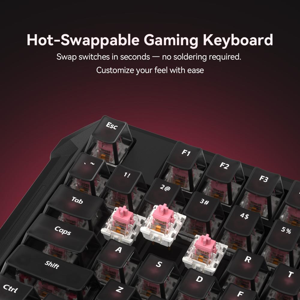 DarkBeacon Flux 87 Hall Effect - Esports Gaming Photo review and price