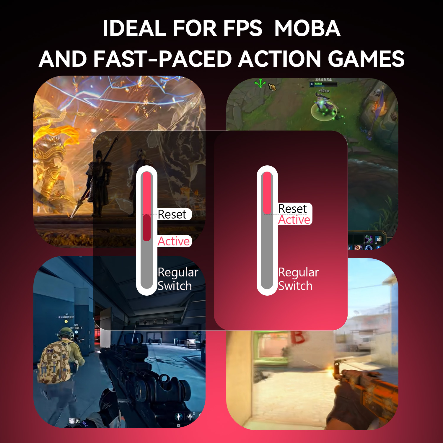 DarkBeacon Flux 87 Hall Effect - Esports Gaming Photo review and price