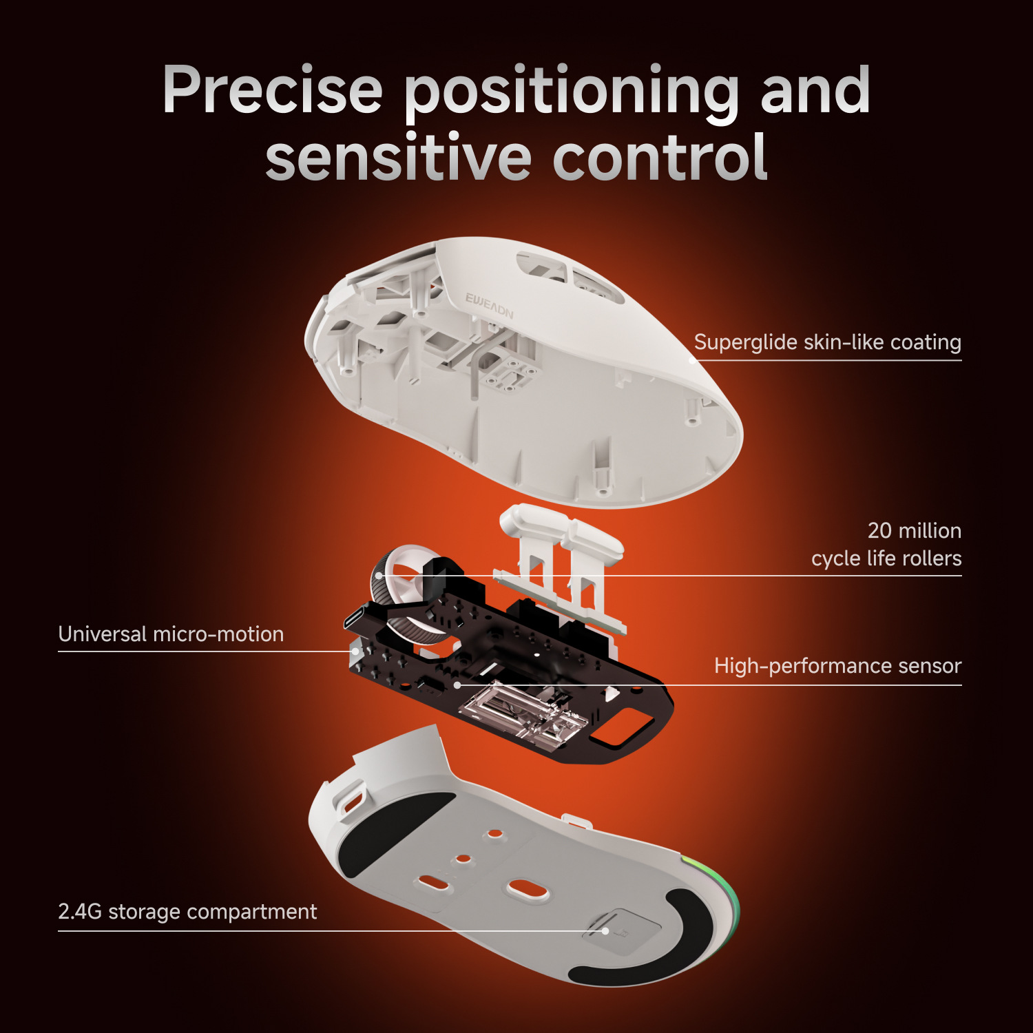 PAW3311 Wireless Gaming Mouse  - Esports Gaming Mouse Wireless review and price